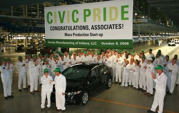 Honda Begins Indiana Civic Production