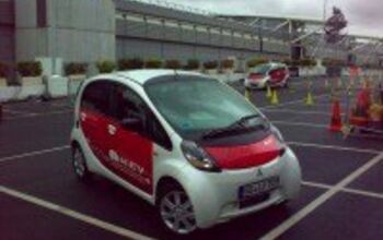 Paris Auto Show: A Short Test Drive in the Electric Mitsubishi IMiEV