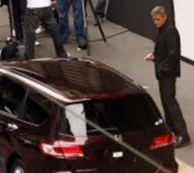Clooney Does Honda Ad in Milan, Still the Man