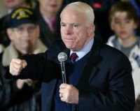 every time sen john mccain flip flops on automotive industry issues he lands on