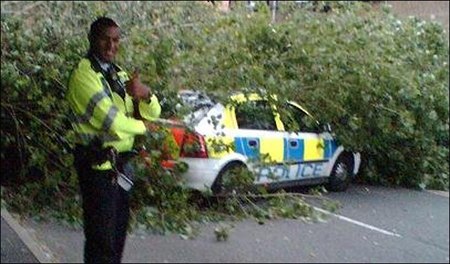 uk cops post crash boasts on facebook