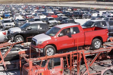 toyotas us truck sales crashing and