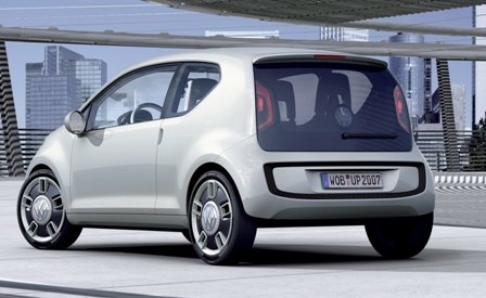 vw up loses the fun engine power will be up front