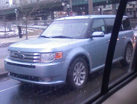 ford flex sighted in downtown toronto