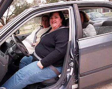 overweight drivers and passengers die more