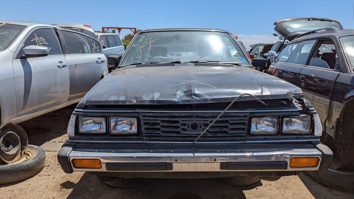 junkyard find 1984 subaru gl sedan