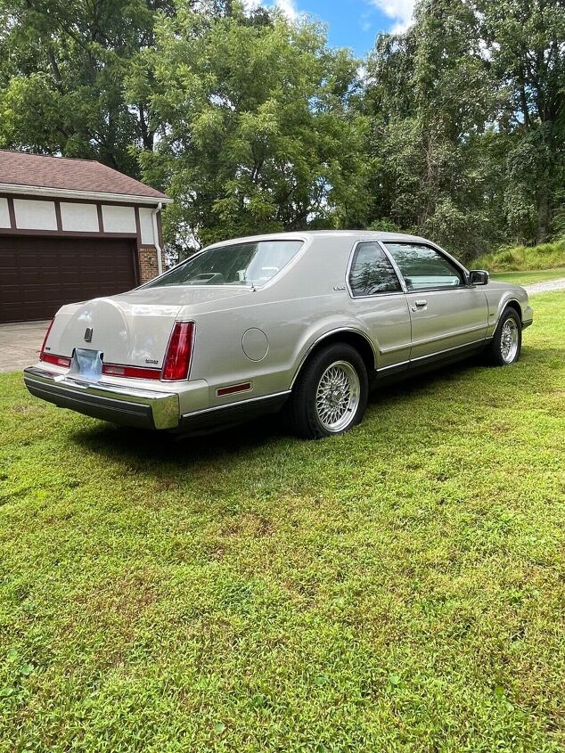 ttac throwback 1990 lincoln continental mkvii lsc move quick