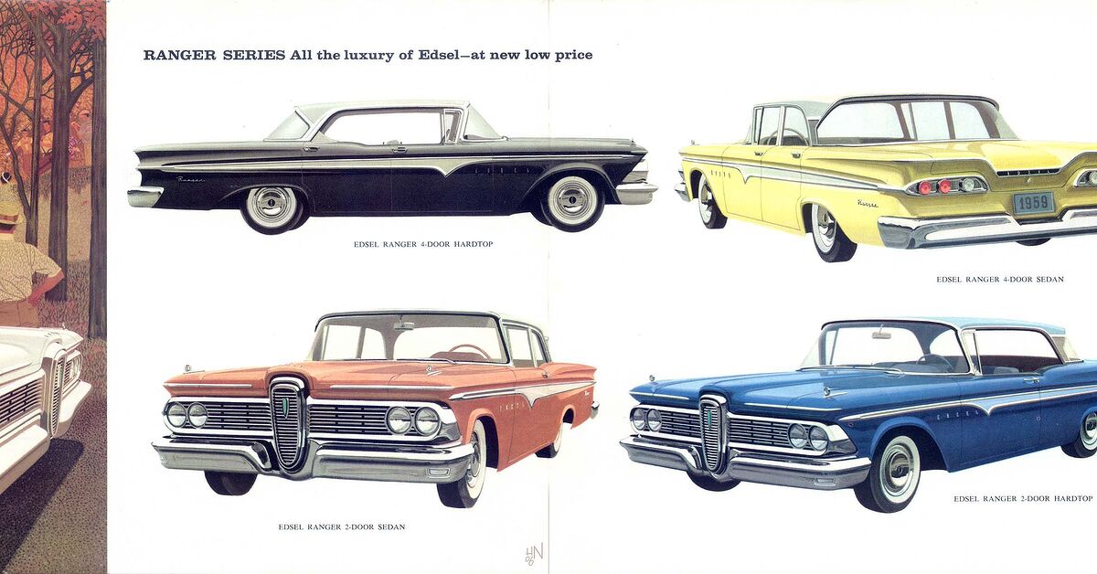 Edsel Redesign Abandoned History: The Life and Times of Edsel, a Ford Alternative by ...