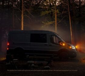 ford building transit camper van with off road capability
