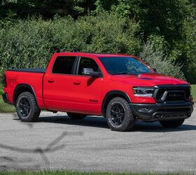What is the Ram Rebel's red interior trim color called?