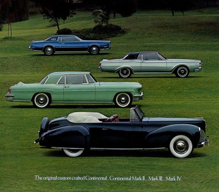 rare rides icons the lincoln mark series cars feeling continental part xxi