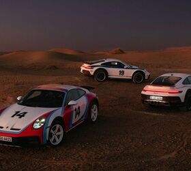 porsche announces retro racing inspired wraps for the 911 dakar