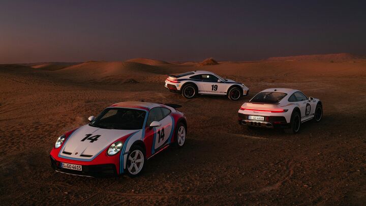 porsche announces retro racing inspired wraps for the 911 dakar