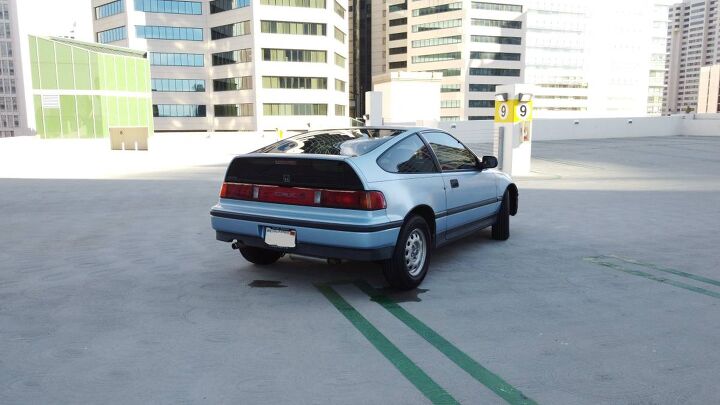 used car of the day 1988 honda crx dx