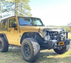 used car of the day please take this 2014 jeep wrangler off road