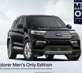 Ford Celebrates Women's History Month With "Men's Only" Explorer