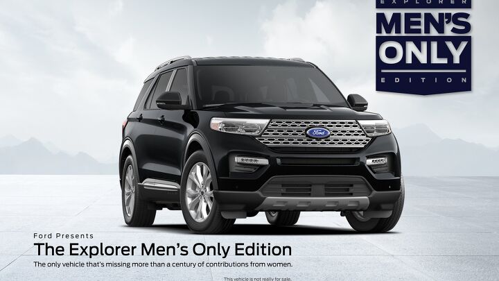 Ford Celebrates Women's History Month With "Men's Only" Explorer