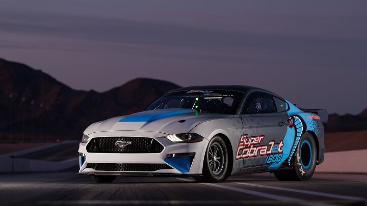 Ford Aims for More Electric Drag Racing Records With New Mustang Super Cobra Jet 1800
