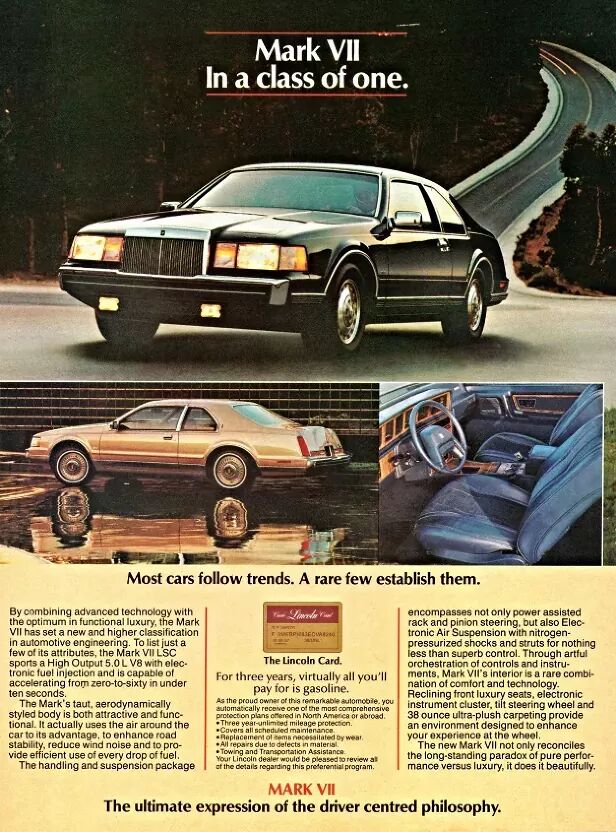 Rare Rides Icons: The Lincoln Mark Series Cars, Feeling Continental (Part XXXVII)