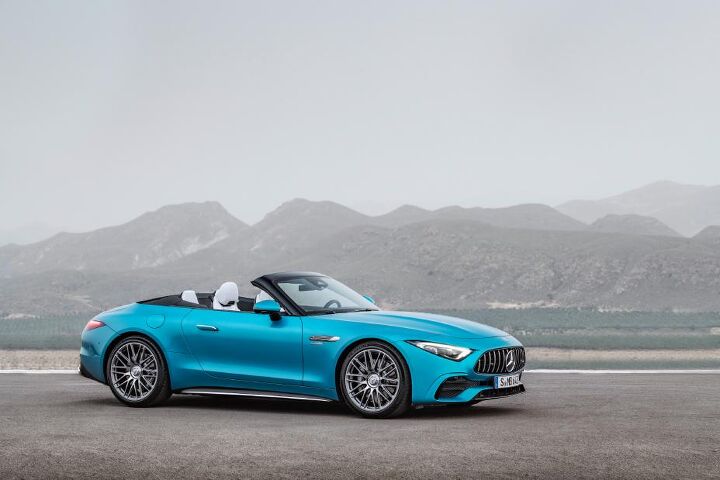 mercedes amg brings entry trim sl 43 to america