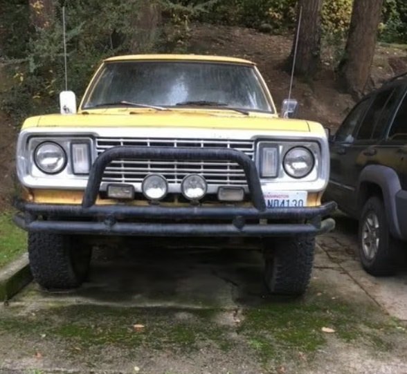 used car of the day 1978 dodge ram charger