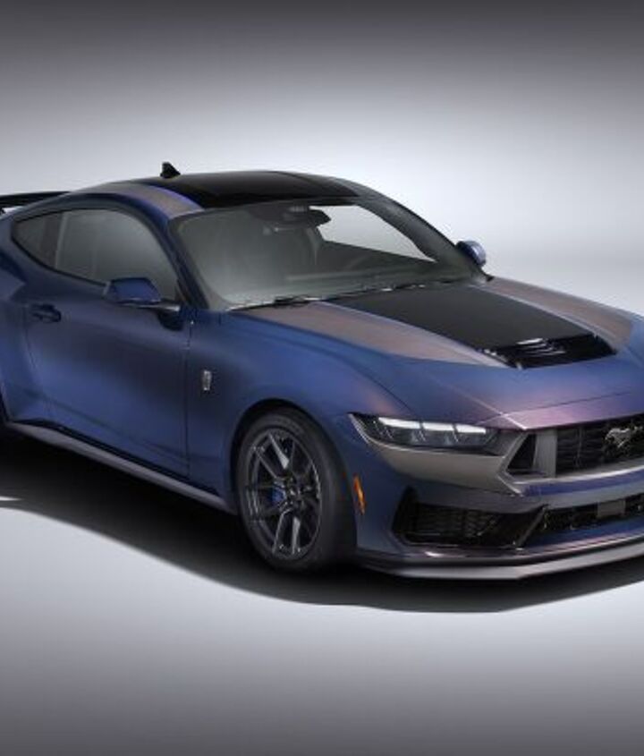 mustang gallops backmost into production