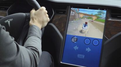 NHTSA Ends Probe Into Tesla's Video Game Feature