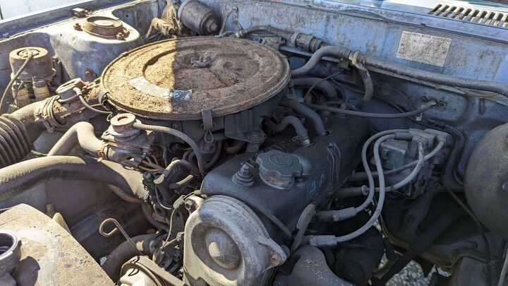 junkyard find 1983 toyota corolla deluxe wagon