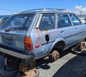 Junkyard Find: 1983 Toyota Corolla Deluxe Wagon | The Truth About Cars