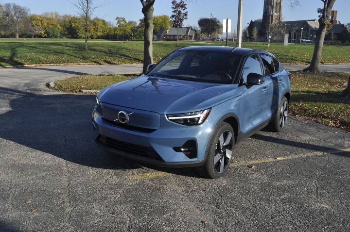 2022 volvo c40 recharge twin ultimate not quite fully charged