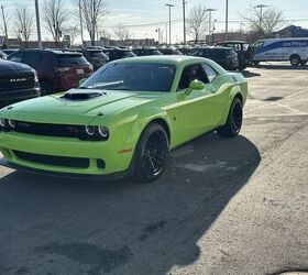used car of the day 2023 dodge challenger scat pack widebody
