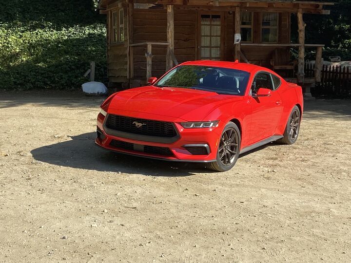 2024 ford mustang ecoboost review cheap ish speed