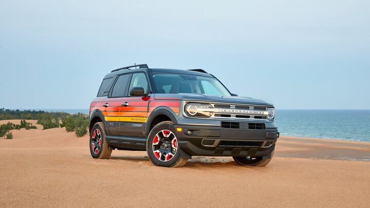the 2024 ford bronco sport just got a colorful retro graphics package