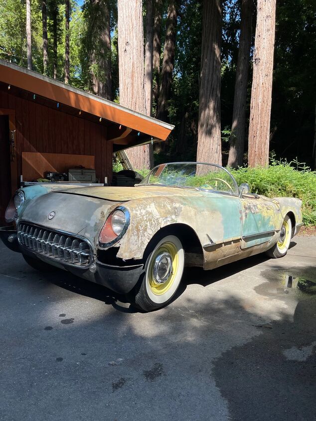 used car of the day 1955 chevrolet corvette