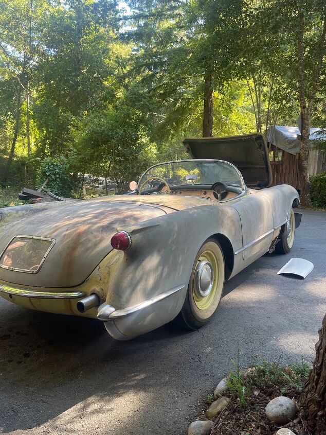 used car of the day 1955 chevrolet corvette