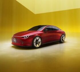 the mercedes benz cla concept brings electrification to its entry level coupe
