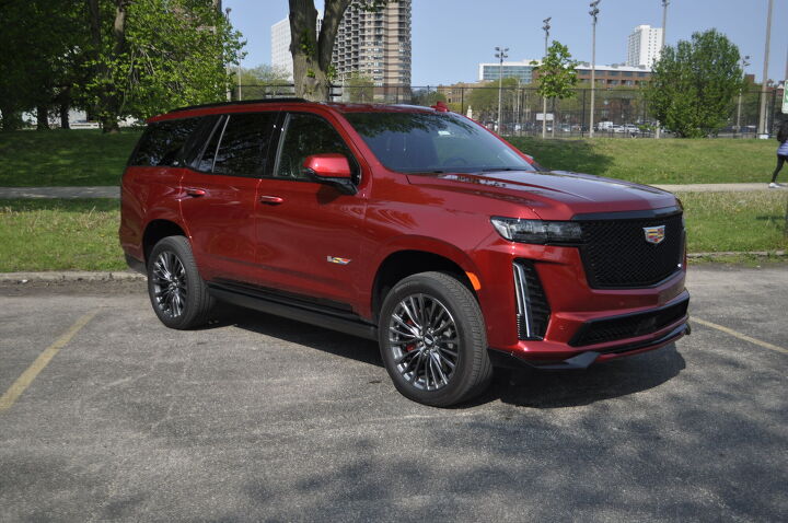 2023 cadillac escalade v series review the fun of wretched excess