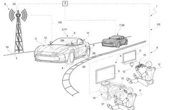Ferrari Patents Augmented Reality System Designed to Merge Real and Virtual Racing