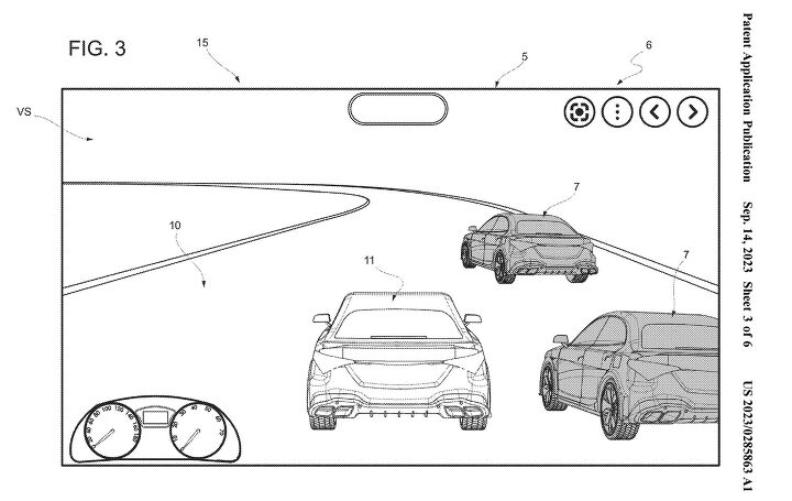 ferrari patents augmented reality system designed to merge real and virtual racing