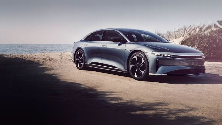 lucid debuts cheaper air sedan to boost demand in late 2023