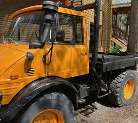used car of the day 1981 mercedes benz unimog 406