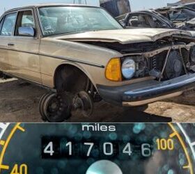 Junkyard Find: 1982 Mercedes-Benz 300 D With 417k Miles