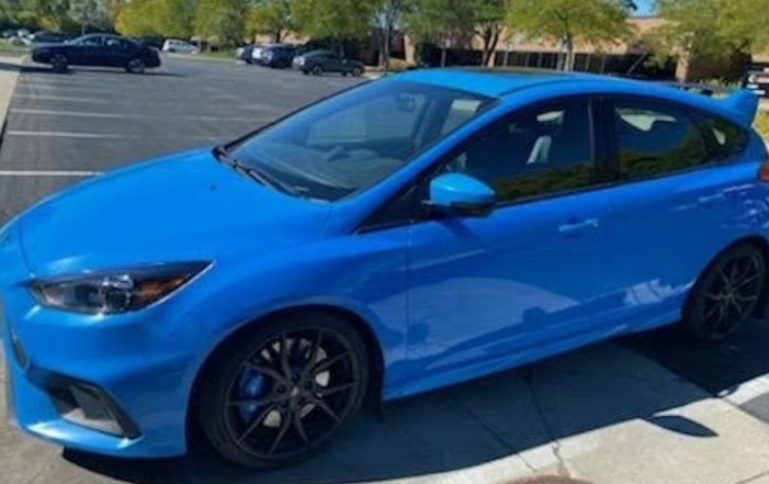 used car of the day 2017 ford focus rs