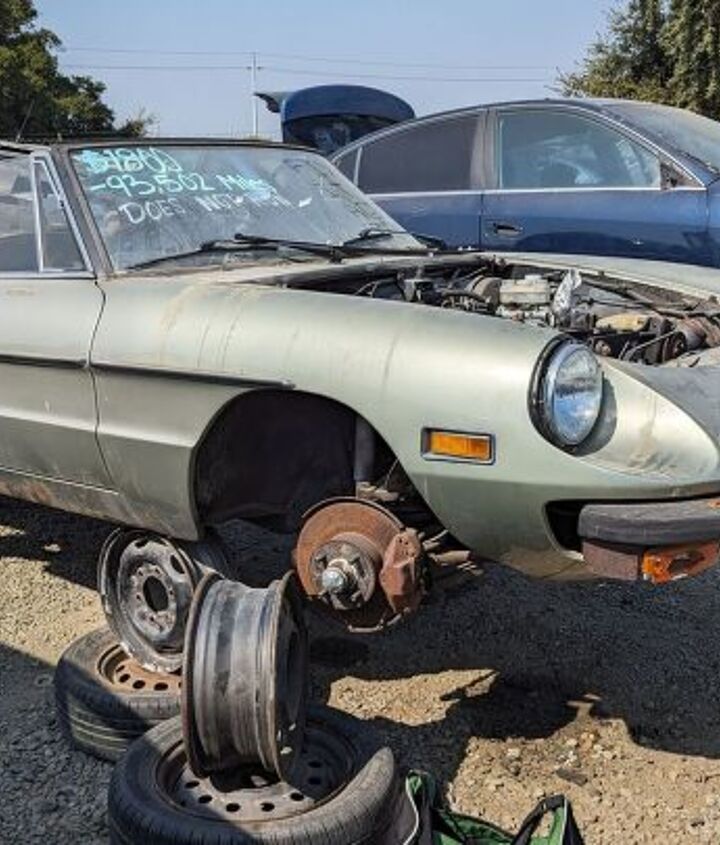 junkyard find 1979 alfa romeo spider veloce