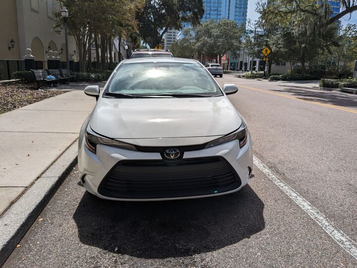 rental review 2023 toyota corolla le aged basic transportation