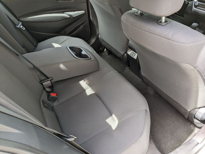 rental review 2023 toyota corolla le aged basic transportation