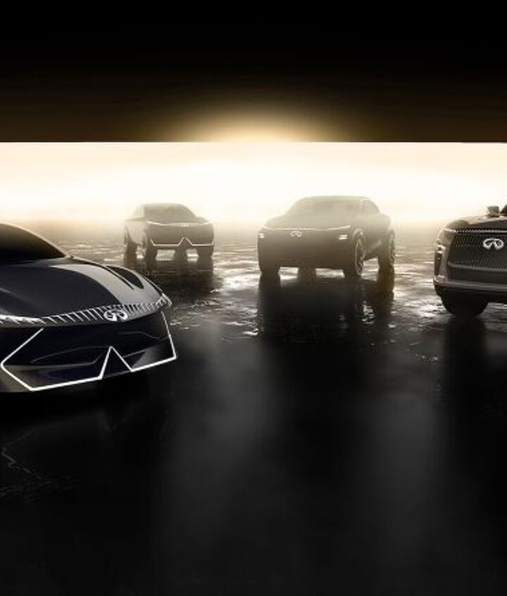 infiniti details a quartet of new vehicles