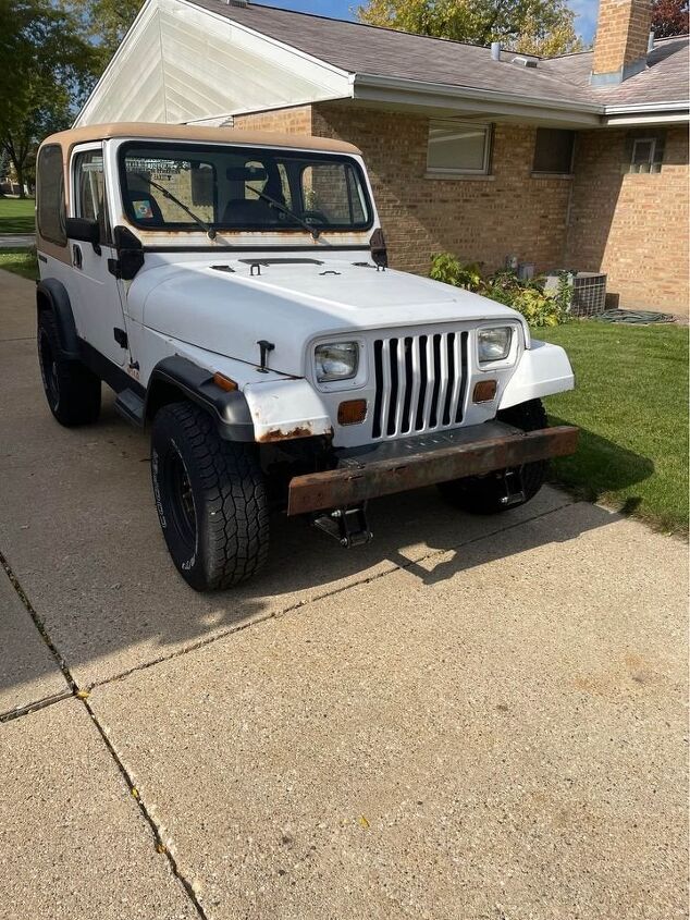 used car of the day 1988 jeep wrangler yj