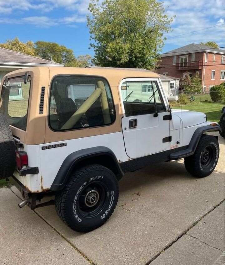 used car of the day 1988 jeep wrangler yj