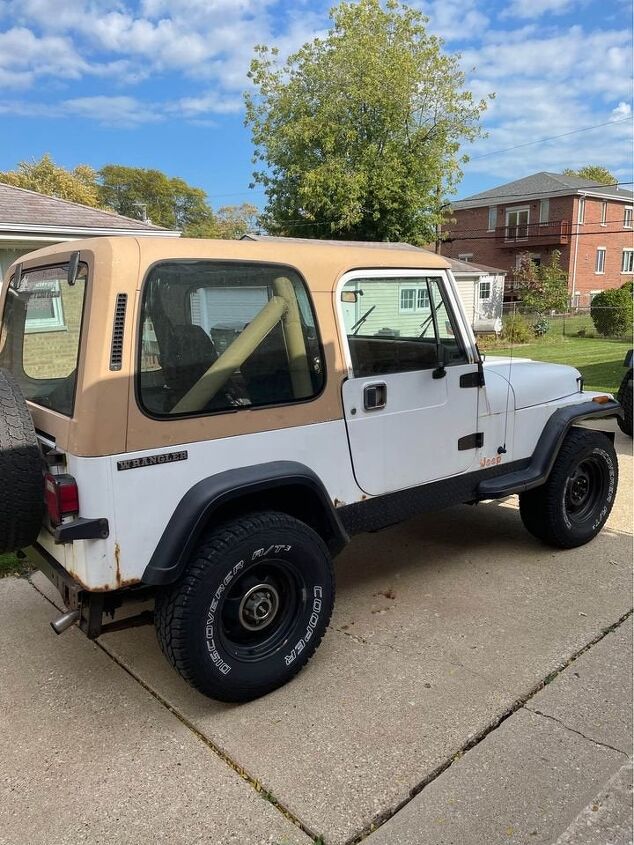 used car of the day 1988 jeep wrangler yj